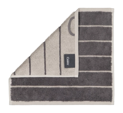 Petite Serviette Cawö Balance Anthracite (Lot de 6)