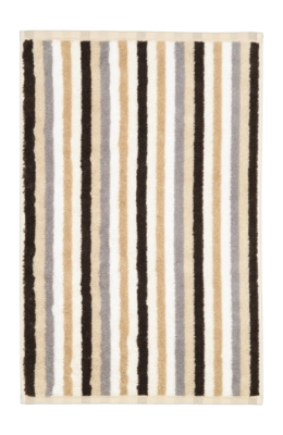 Serviette Invités Cawö Shades Stripes Sand (Lot de 6)