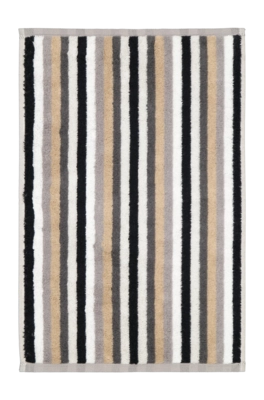 Serviette Invités Cawö Shades Stripes Stone (Lot de 3)
