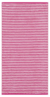 Serviette de Douche Cawö Campus Ringel Stripes Pink
