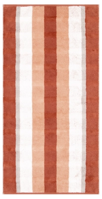 Serviette de Douche Cawö Noblesse Stripes Brick (80 x 150 cm)