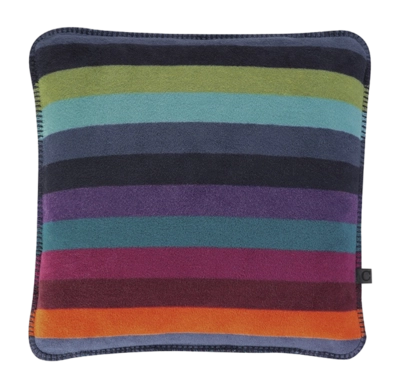 Kissenbezug Cawö Lifestyle Block Stripes Multicolor Dark (50 x 50 cm)