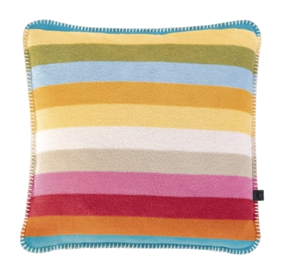 Kissenbezug Cawö Lifestyle Block Stripes Multicolor (50 x 50 cm)