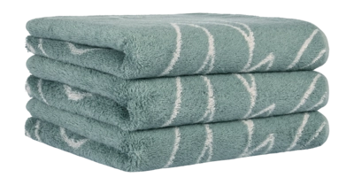 Handtuch Cawö Atelier Floral Fjord (3er-Set)