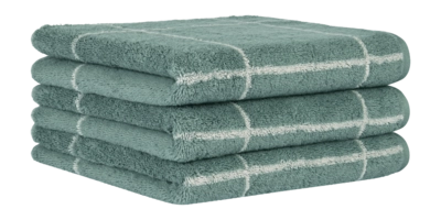 Serviette de Toilette Cawö Atelier Lines Fjord (Lot de 3)