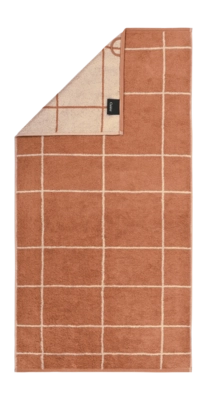 Douchelaken Cawö Atelier Lines Copper