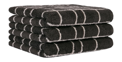 Hand Towel Cawö Atelier Allover Basalt (Set of 3)