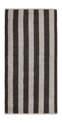 Serviette de Douche Cawö Pure Stripes Basalt