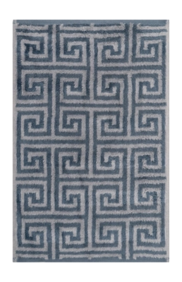 Serviette de Toilette Cawö Noblesse Élégance Allover Bleu Nuit (Lot de 3)