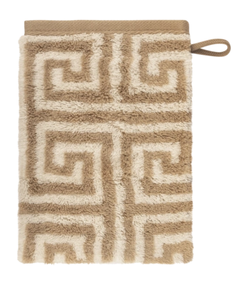Washandje Cawö Noblesse Elegance Allover Sand (Set van 6)