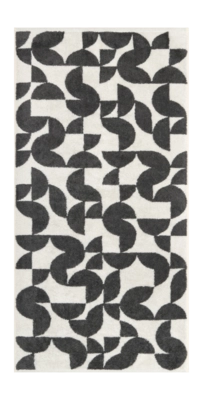 Serviette de Toilette Cawö Studio Anthracite (Lot de 3)