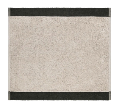Gezichtsdoekje Cawö Lifestyle Splash Reversible Linen/Basalt (Set van 6)