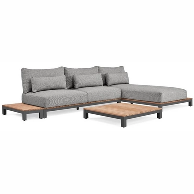 Loungeset Suns Evora Matt Royal Grey / Light Anthracite (4-teilig)