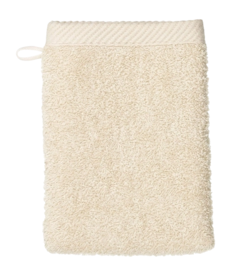 Washandje Kela Ladessa Sand Beige (15 x 21 cm) (Set van 3)