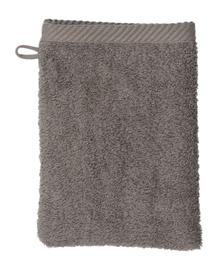 Gant de Toilette Kela Leonora Stone Grey (15 x 21 cm) (Lot de 3)