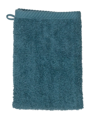 Washandje Kela Leonora Teal Blue (15 x 21 cm)