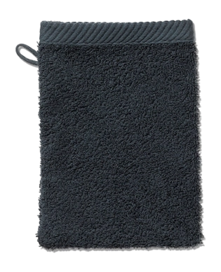 Manopola guanto Kela Leonora 15 x 21 cm, 100% Cotone Premium, Grigio granite