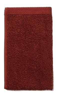 Serviette d'Invité Kela Ladessa Orient Red (30 x 50 cm) (Lot de 3)