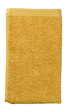 Gastendoek Kela Ladessa Curry Yellow (30 x 50 cm) (Set van 3)
