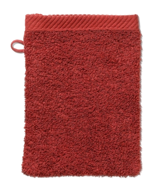 Gant de Toilette Kela Ladessa Camine Red (15 x 21 cm) (Lot de 3)