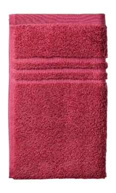 Gastendoek Kela Leonora Pastel Red (30 x 50 cm) (Set van 3)