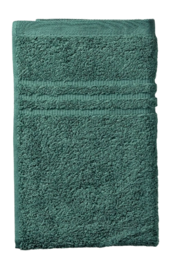 Gastendoek Kela Leonora Pine Green (30 x 50 cm) (Set van 3)