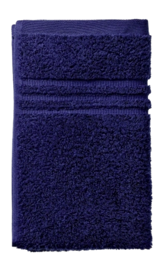 Gastendoek Kela Leonora Navy Blue (30 x 50 cm) (Set van 3)