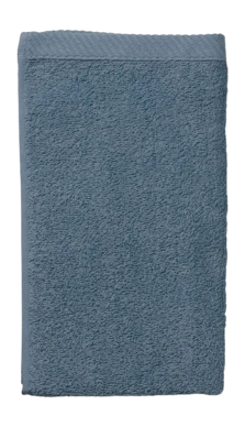 Gastendoek Kela Ladessa Smoke Blue (30 x 50 cm) (Set van 3)