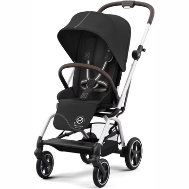 Kinderwagen Cybex Eezy S Twist+2 Silber Mond Schwarz