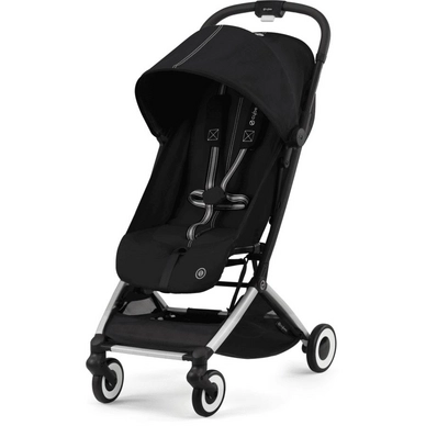 Kinderwagen Cybex Orfeo Silver Moon Black Schwarz