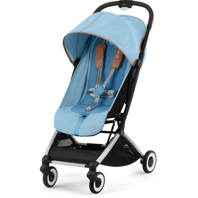 Kinderwagen Cybex Orfeo Silber Beach Blau