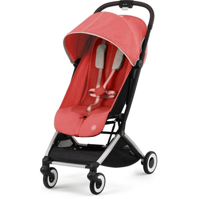 Kinderwagen Cybex Orfeo Silver Hibiscus Red Rot