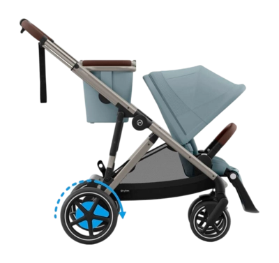 Kinderwagen Cybex Egazelle S Tpe Stormy Blue | Light Blue Blue