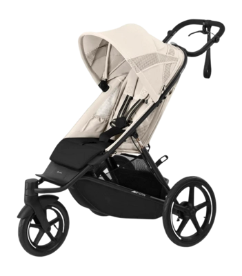 Kinderwagen Cybex Avi Spin Blk Seashell Beige | Light Beige Beige