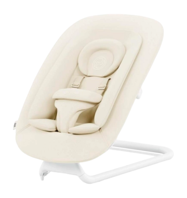Kinderstoel Cybex Bouncer Canvas White | Light Beige