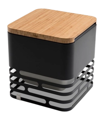 Panier à Feu Höfats Cube Flip Set Noir