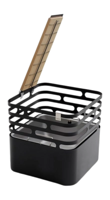 Panier à Feu Höfats Cube Ocean Set Noir