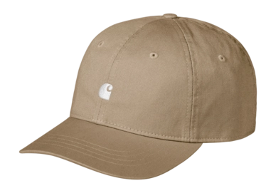 Cap Carhartt WIP Unisex Madison Logo Sable / White