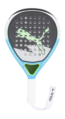 Padelschläger PUMA NOVA Padel Pro Hyb PUMA Black Glacial Gray Luminous Blue