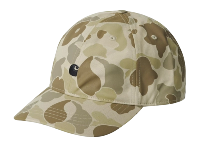Cap Carhartt WIP Unisex Madison Logo Camo Duck / Desert / Black