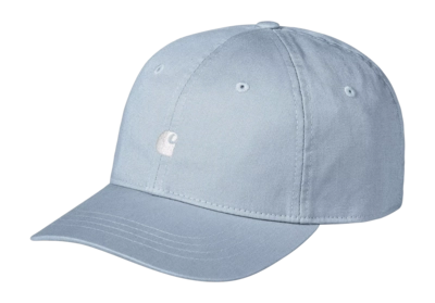 Casquette Carhartt WIP Unisexe Madison Logo Air Sky / White