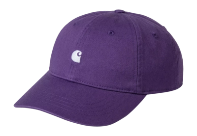 Cap Carhartt WIP Unisex Madison Logo Huckleberry / White