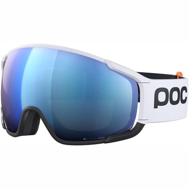 Skibril POC Unisex Zonula Clarity Comp + Hydrogen White/Uranium Black/Spektris Blue