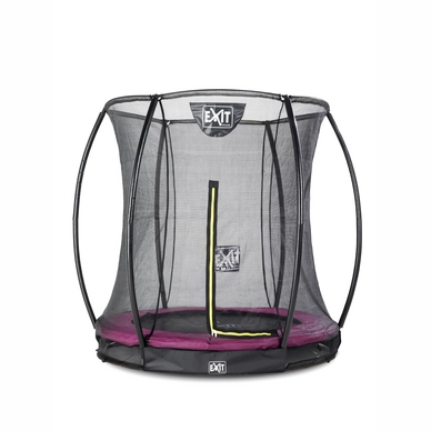 Trampoline EXIT Toys Silhouette Ground 183 Pink Safetynet