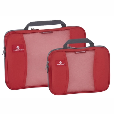 Organiser Eagle Creek Pack-It Original Compression Cube Set Feuerrot
