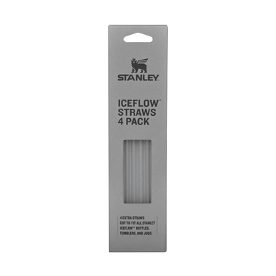 Rietje Stanley The IceFlow Straws (4 pack) Clear