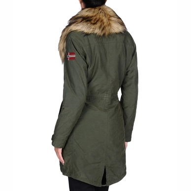 Winterjas Napapijri Ayas Light Olive Women
