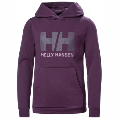 Trui Helly Hansen Junior Logo Hoodie 2.0 Amethyst