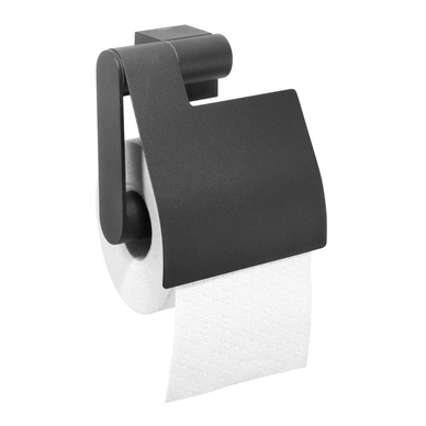 Porte-Papier Toilette Clapet Tiger Nomad Métal Noir
