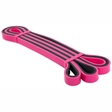 Elastique de Ftness Avento Powerband Latex Light Rose Noir